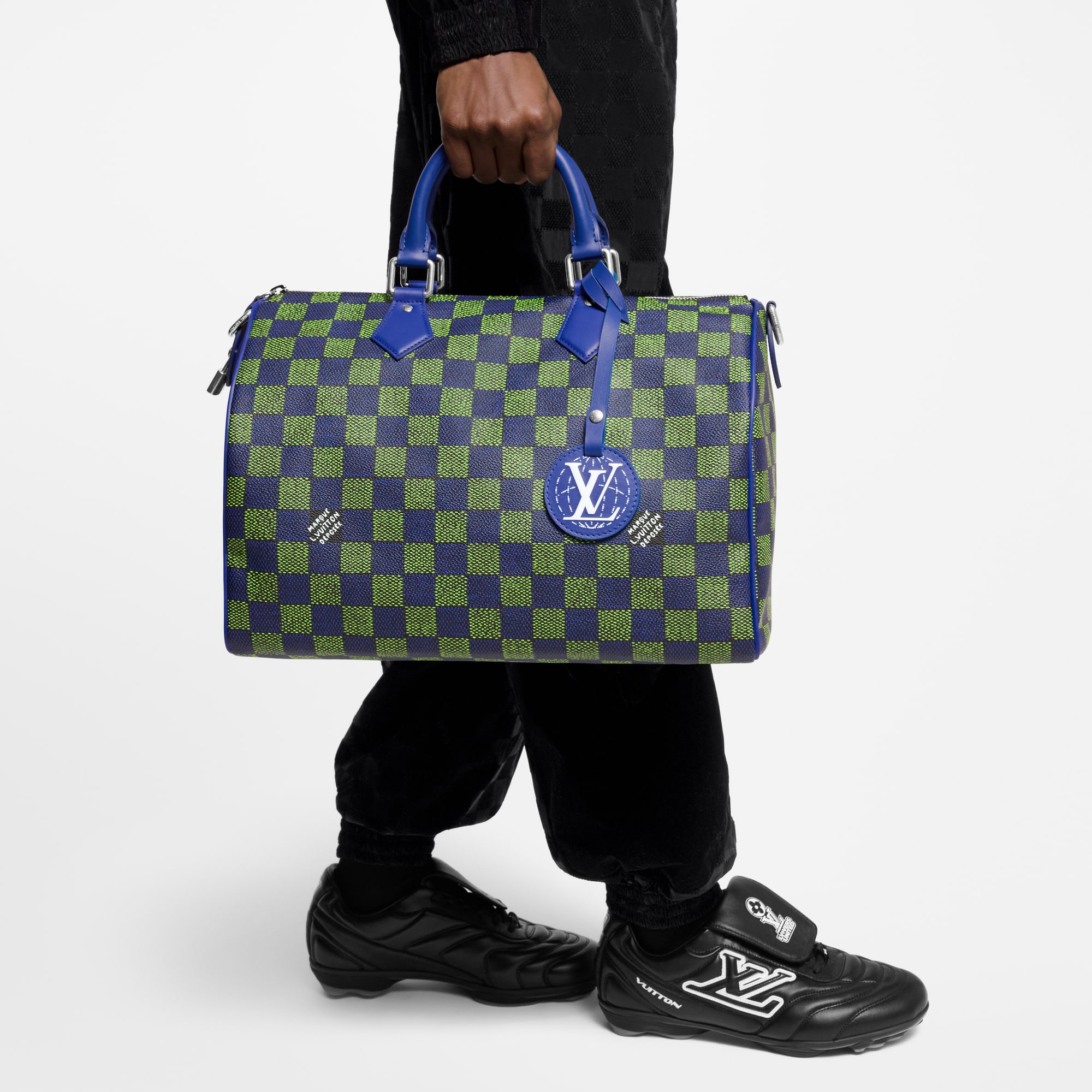 Bolsa Speedy 40 Bandoulière Outros Damier Canvas - Bolsas